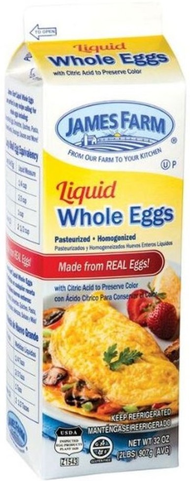 Liquid Eggs, Whole Eggs - 2 lbs