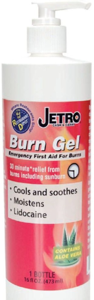 Burn Gel With Pump - 16 Oz