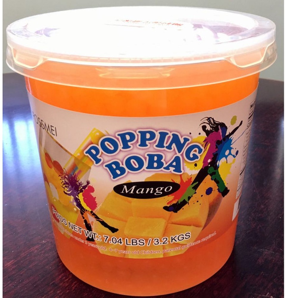 Boba Pop Mango - 7 Lb