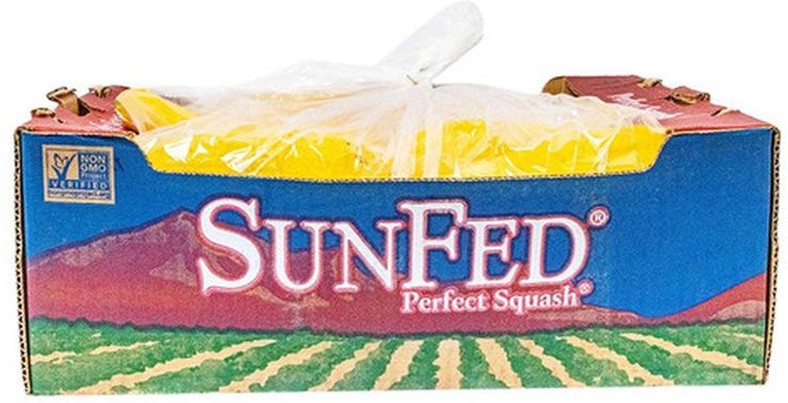 Yellow squash, 18-20 lbs, 1/2 bushel