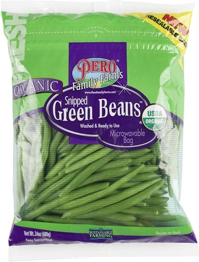 Organic Green Beans, Clipped and Cleaned - 24 oz