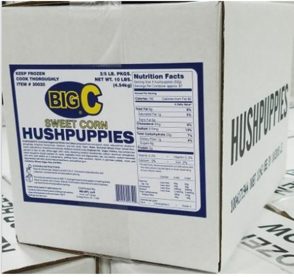 Frozen - Sweet Corn Hushpuppies - 10 lb Box