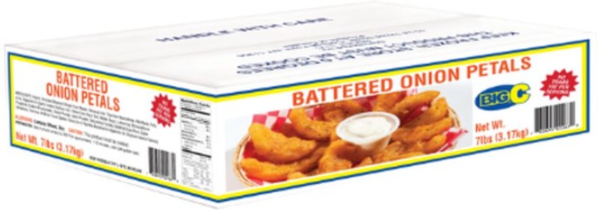 Frozen - Battered Onion Petals - 7lb Box