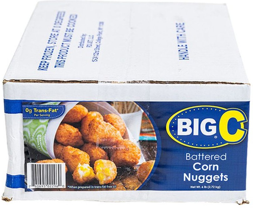 Frozen - Battered Corn Nuggets - 6 lb Box