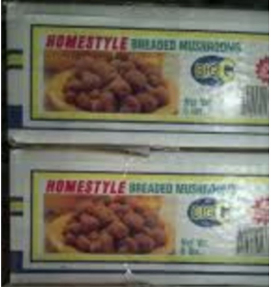 Frozen - Whole Button Breaded Mushroom - 6 lb Box