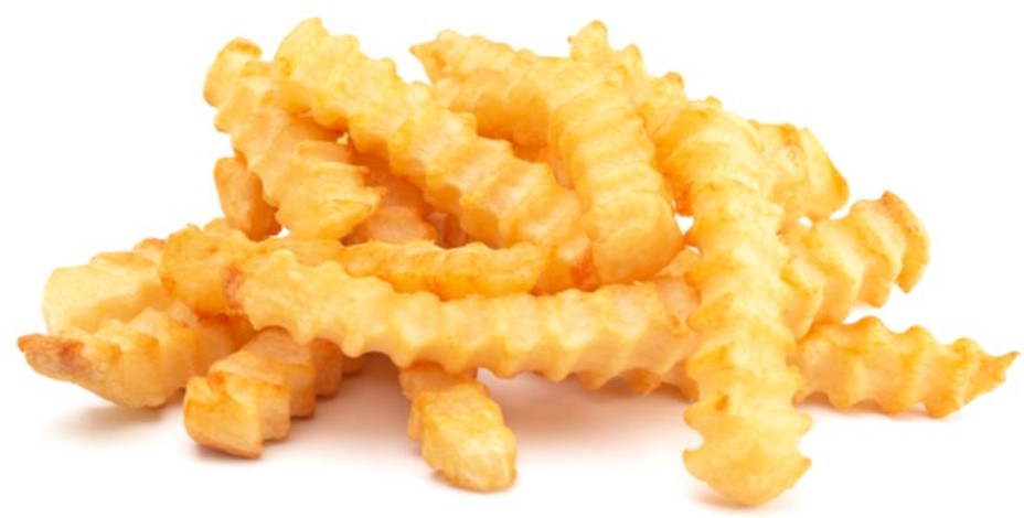 Frozen - Crinkle Cut French Fries - 30 lbs