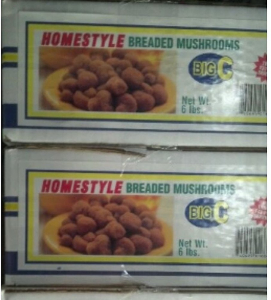Frozen - Batter Fried Whole Button Mushrooms - 6 lb Box