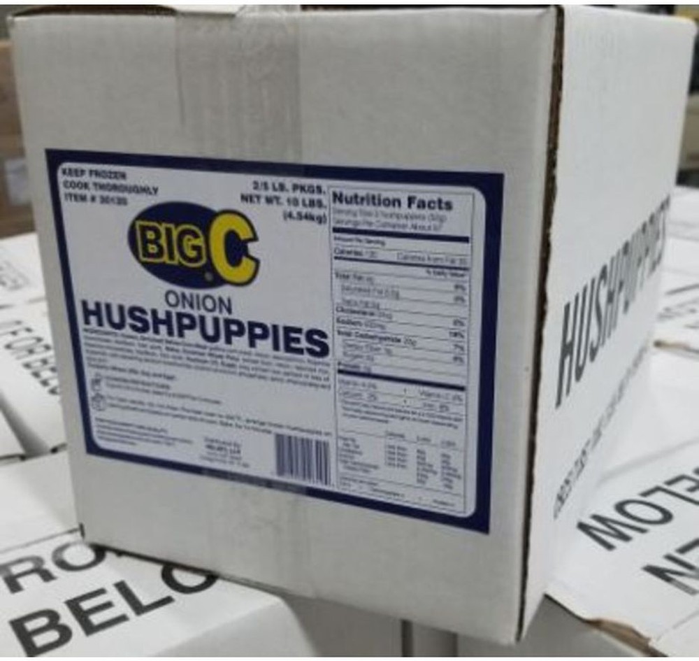 Frozen - Onion Hushpuppies - 10 lb Box