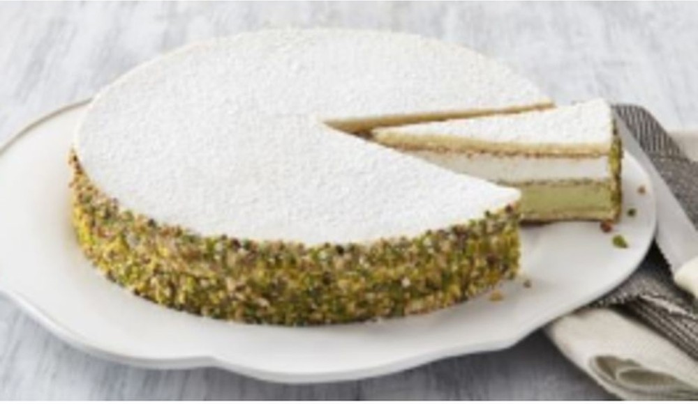 Frozen Ricotta & Pistachio Cake - 12slc