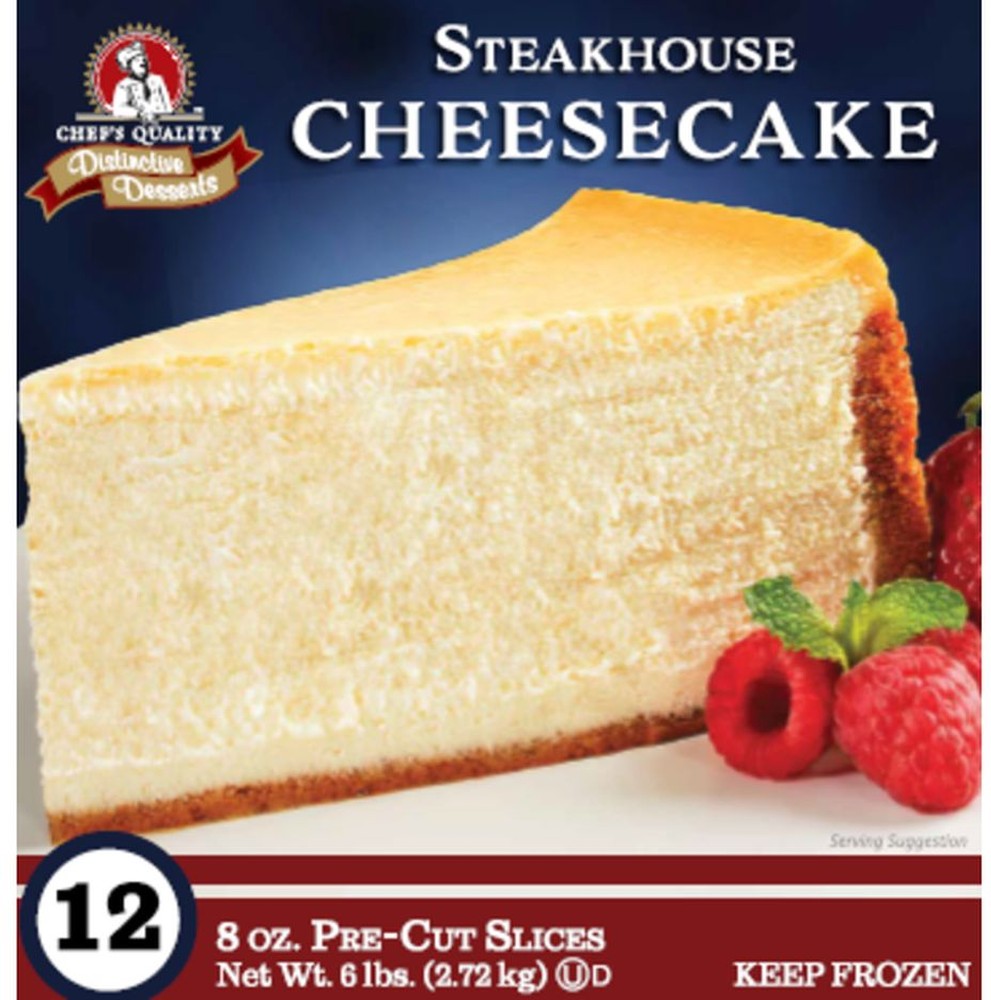 Frozen - Steakhouse Style Cheesecake - 12 slices
