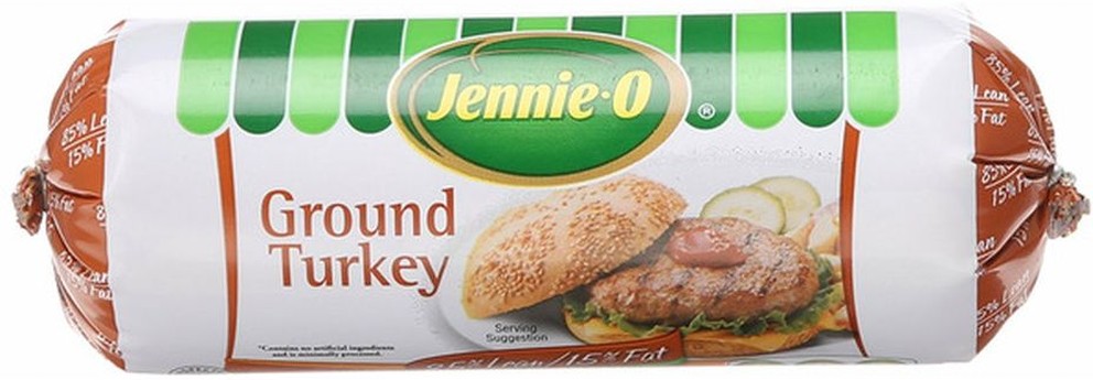 Frozen Ground Turkey Roll