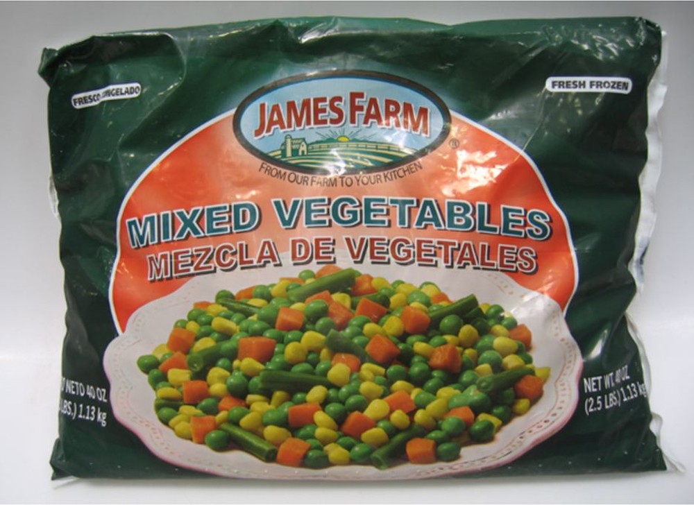 Frozen - IQF Mixed Vegetables - 2.5 lbs