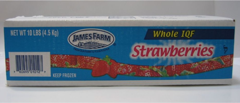 Frozen - Whole Strawberries - 10 lbs