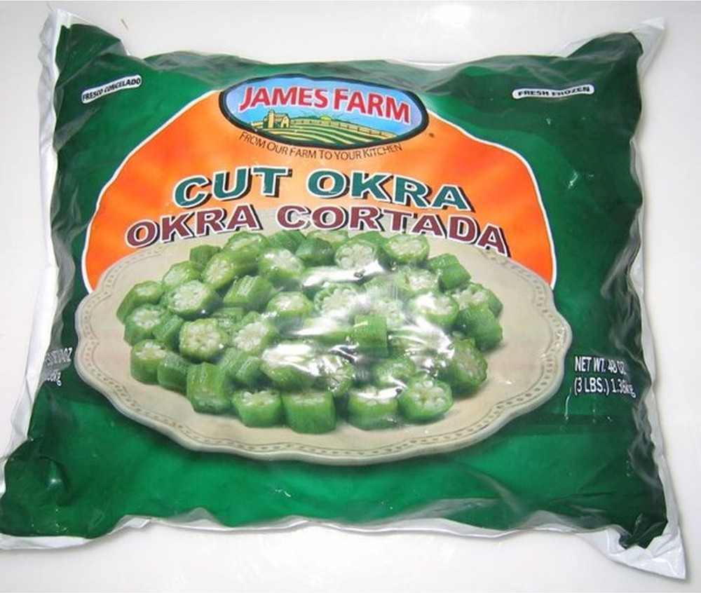 Frozen - IQF Cut Okra - 3 lbs