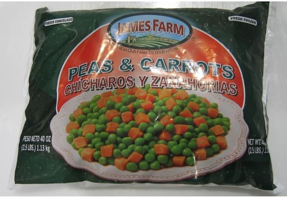 Frozen - IQF Peas & Carrots - 2.5 lbs