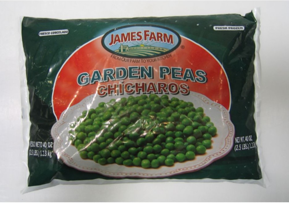 Frozen - IQF Peas - 2.5 lbs