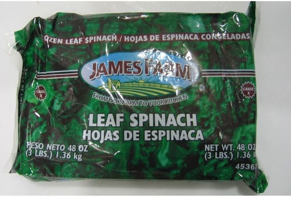 Frozen - Leaf Spinach - 3 lbs