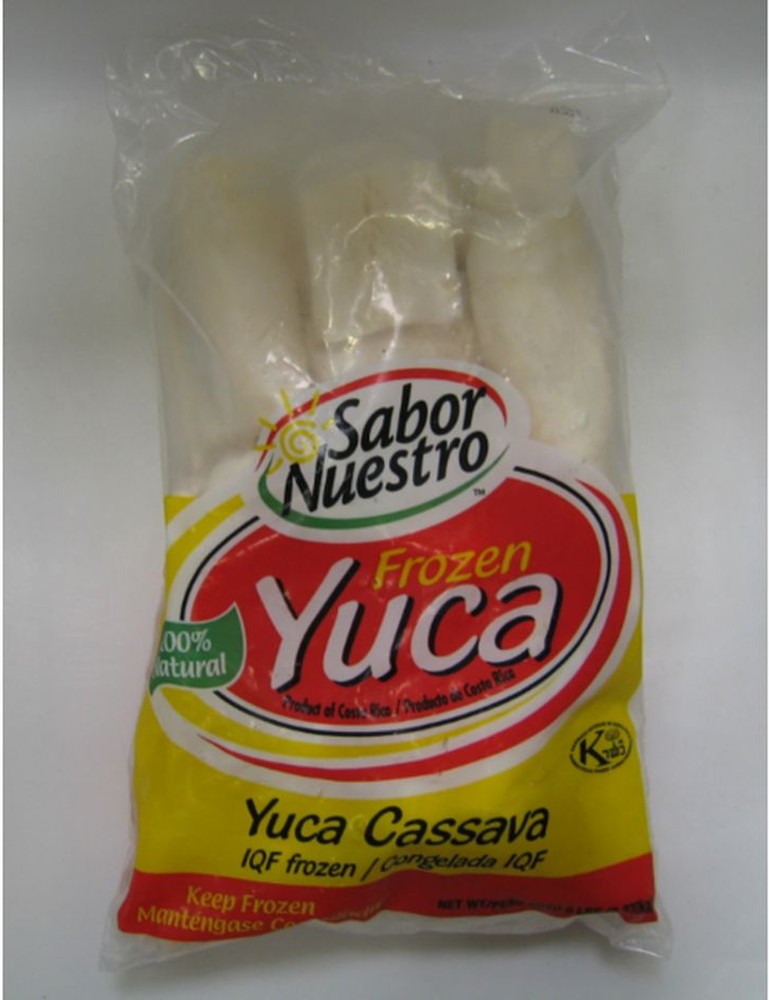 Frozen - Yuca Cassava (Cut Peeled Yuca) - 5 lbs