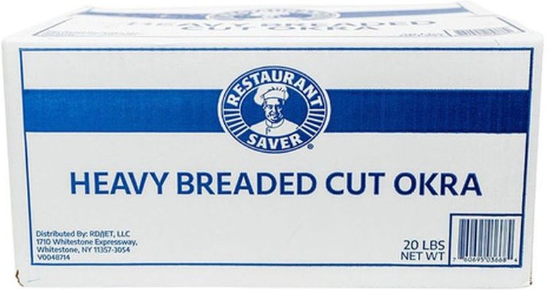 Heavy Breaded Okra, 20 lb