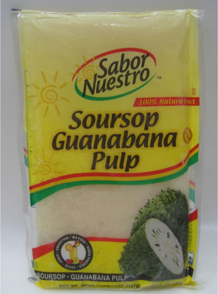 Frozen - Soursop Guanabana Pulp - 14 oz