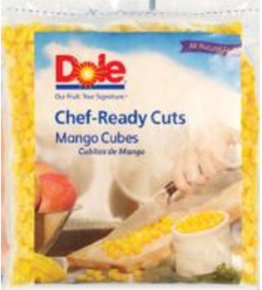 Frozen - Chef-Ready Cut Mango Cubes - 5 lbs