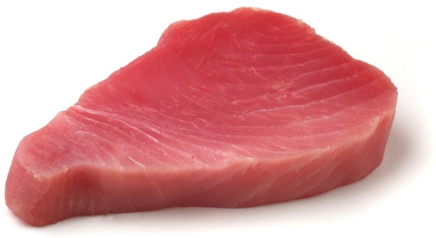 Frozen Ahi Tuna Steaks, 8 oz, IVP - 10 lbs