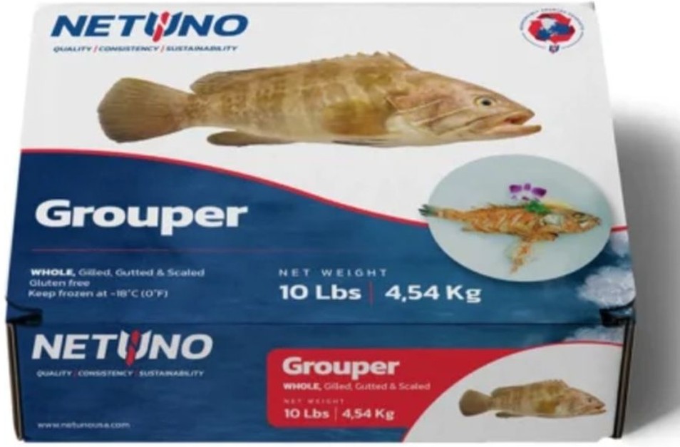 Whole Grouper 10lbs