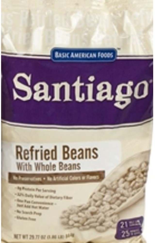 Refried Beans with Whole Dry Beans - 29 oz