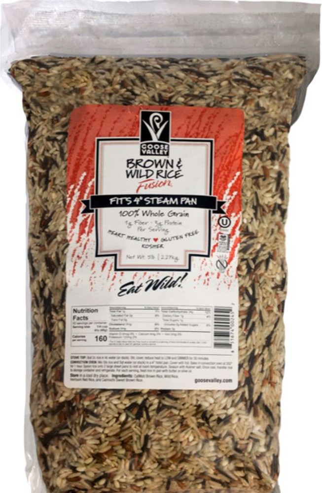 Brown & Wild Rice Fusion - 5 lbs
