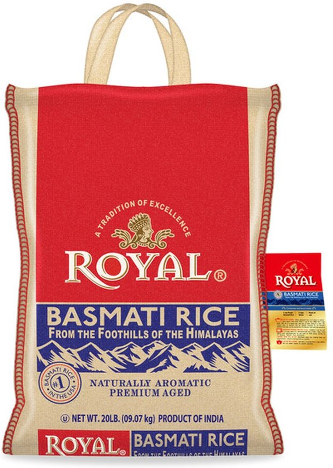Basmati Rice - 20 lb Bag