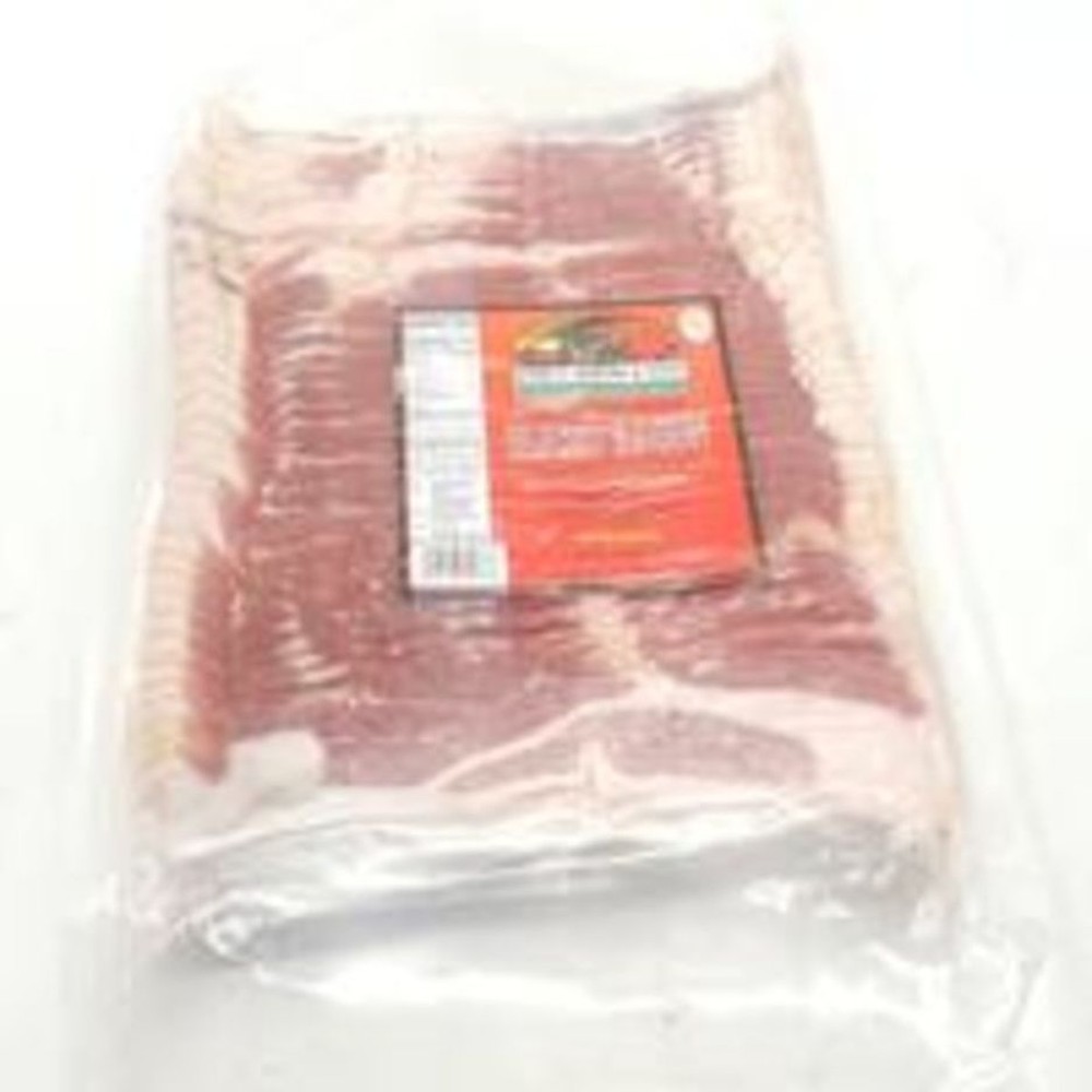 Hickory Smoked Bacon - 18-22 slices per lb, 5 lbs