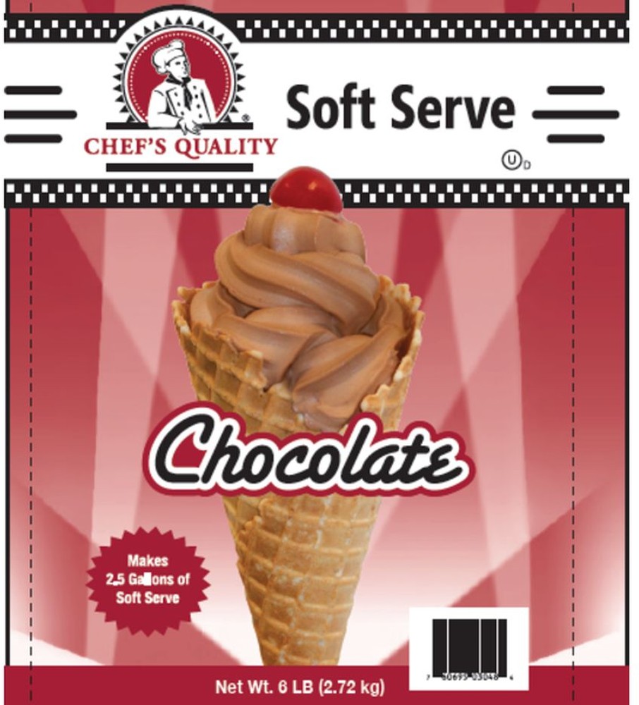 Soft Serve Chocolate Dessert Mix - 6 lbs