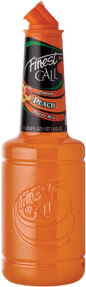 Peach Puree Mix - 1 ltr Bottle