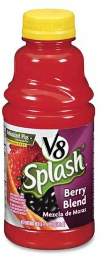 Splash - Berry Blend Drink - 12/16 oz plastic bottles