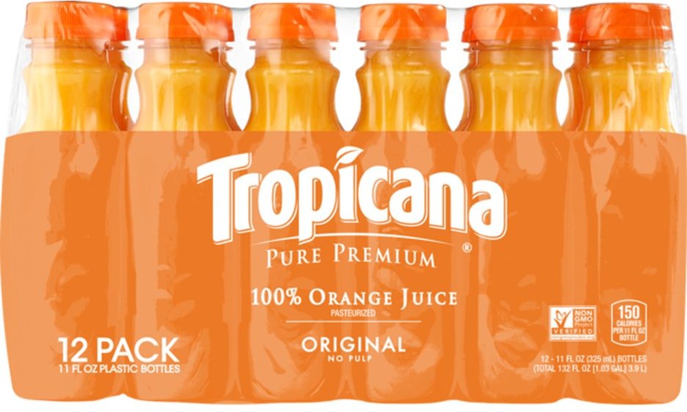 100% Orange Juice - 11oz/12ct