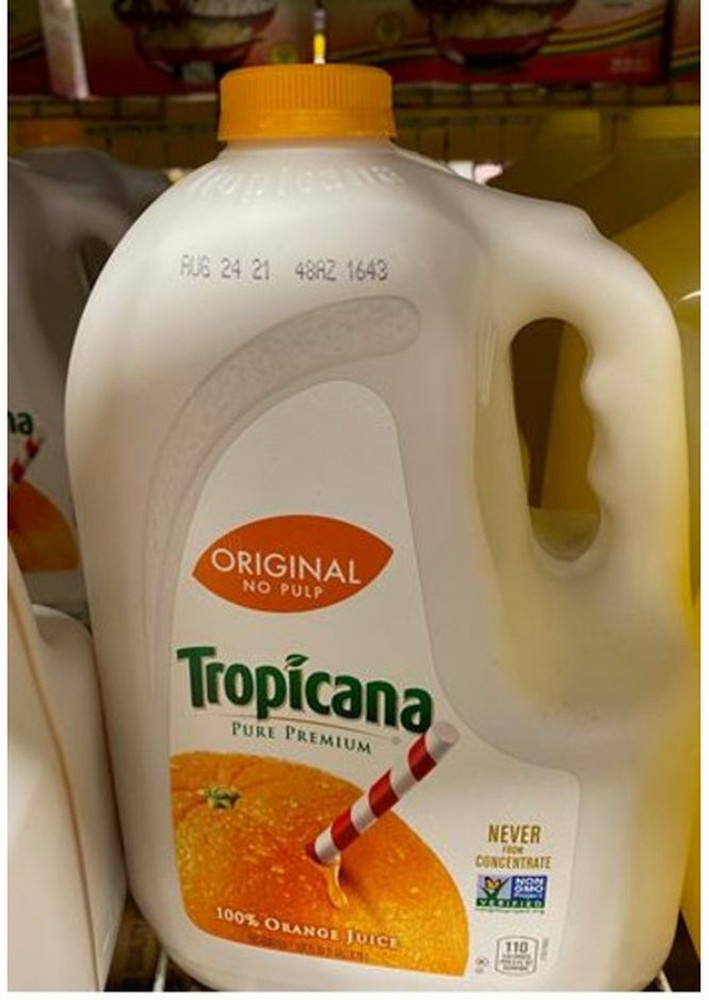 Pure Premium 100% Pure Orange Juice No Pulp - 1 Gal