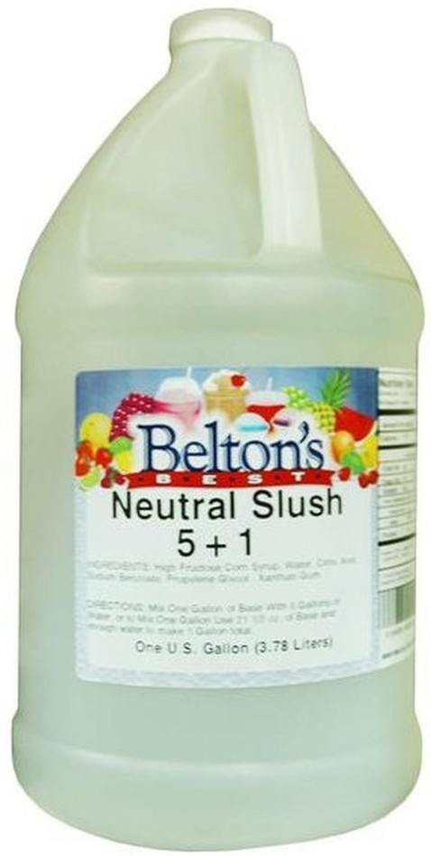 Neutral Slush Base 5+1 - gallon Jug