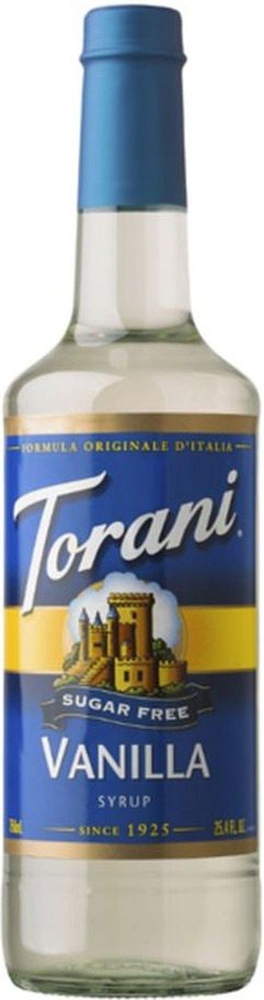 Sugar-Free Vanilla Syrup - 750 ml