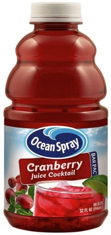 Cranberry Juice Cocktail Bar Pac - 32 oz Bottle