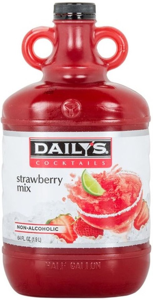 Strawberry Daiquiri Mix - 64 oz Bottle