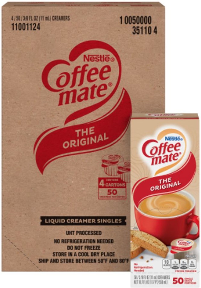 Original Liquid Creamer Cups - 50 Ct