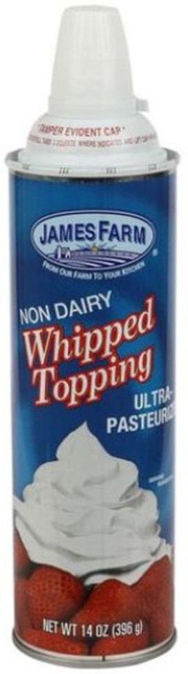 Non Dairy Whipped Topping, Aero Top - 14 oz