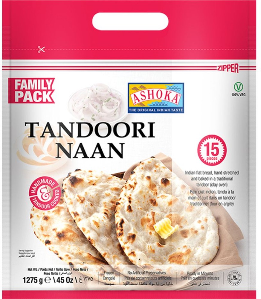 TANDOORI NAAN - 15CT