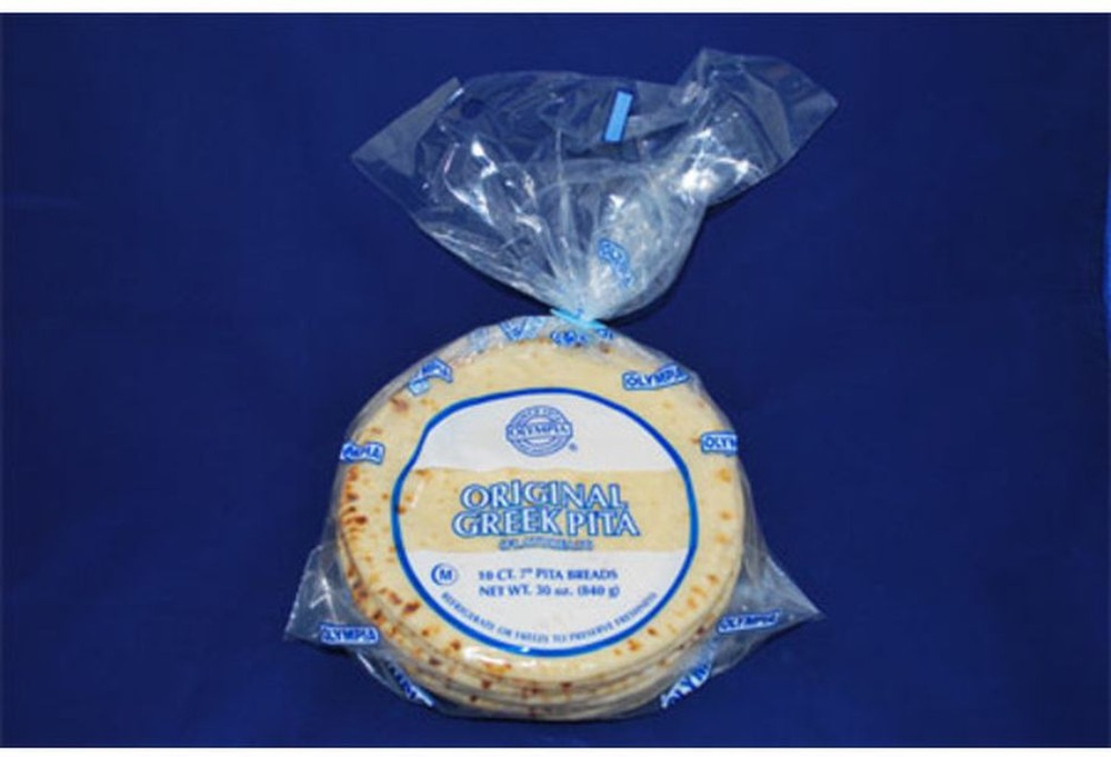 7" Original Greek Pita, 12/10 Ct