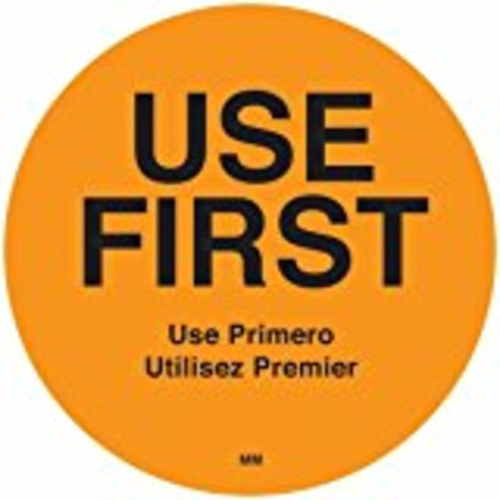 Label 3" Use 1St Removable - 1 Roll