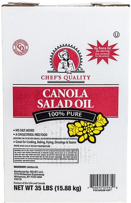 100% Canola Salad Oil - 35 lbs