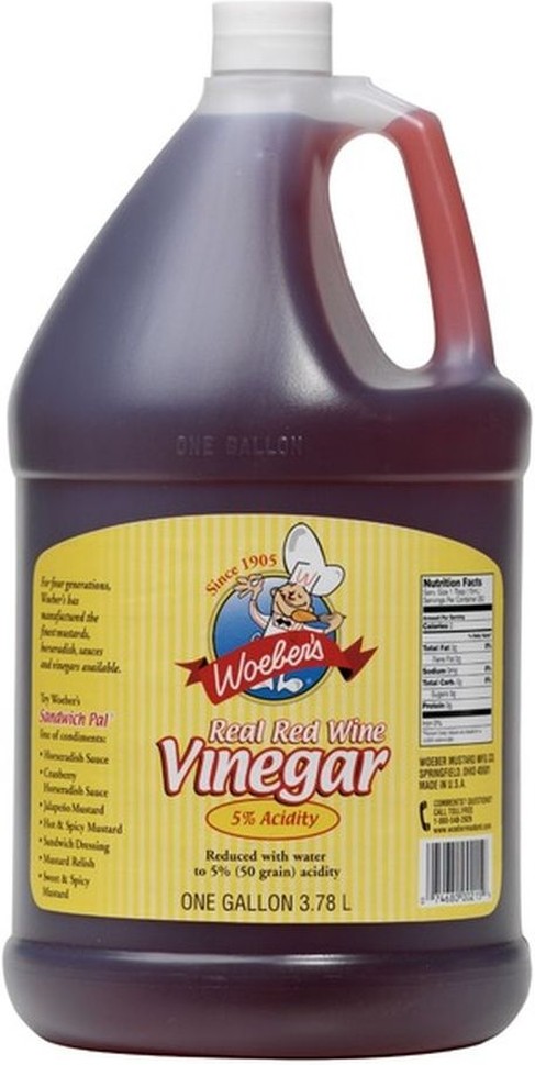 Red Wine Vinegar - gallon Jug