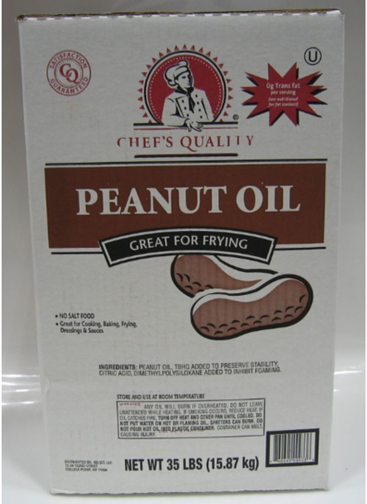 Pure Peanut Oil - 35 lbs