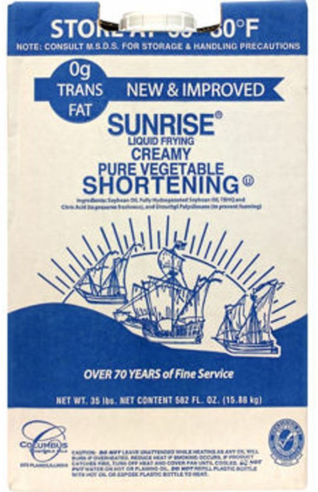 Creamy Liquid Shortening - 35 lbs
