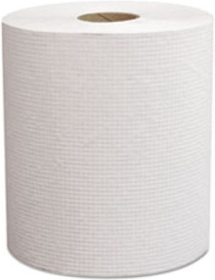 White Hardwound Towel Roll - 12 ct